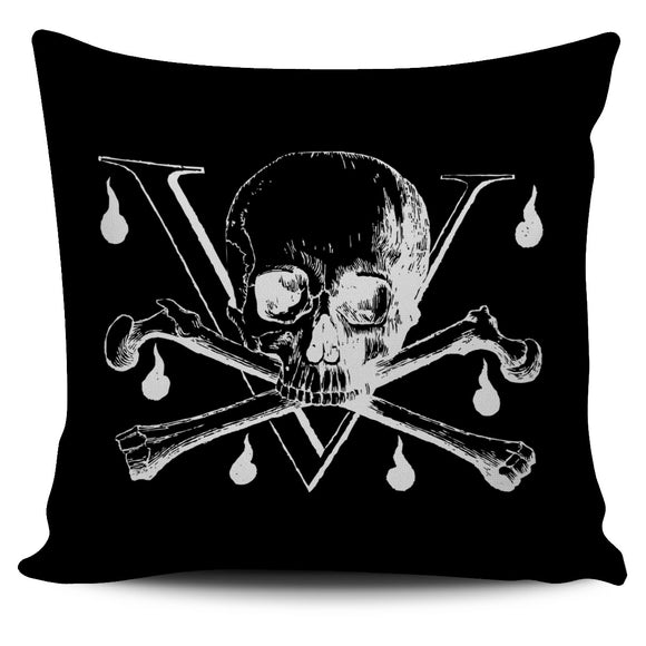Pirate Skulls Pillow Cover