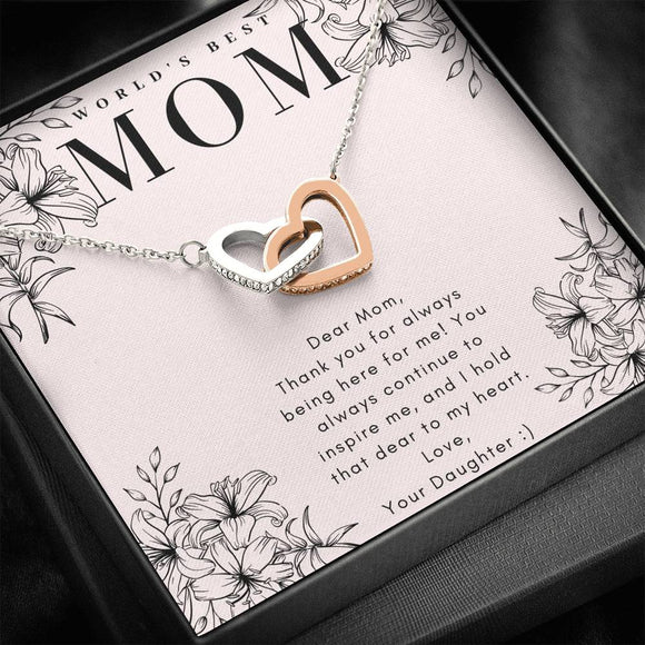Mother's Day Heart Necklace 